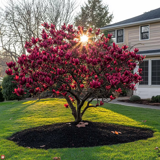 Magnolia Bourgoundix Burgundy ghiveci, intre 1.40m si 1.60m
